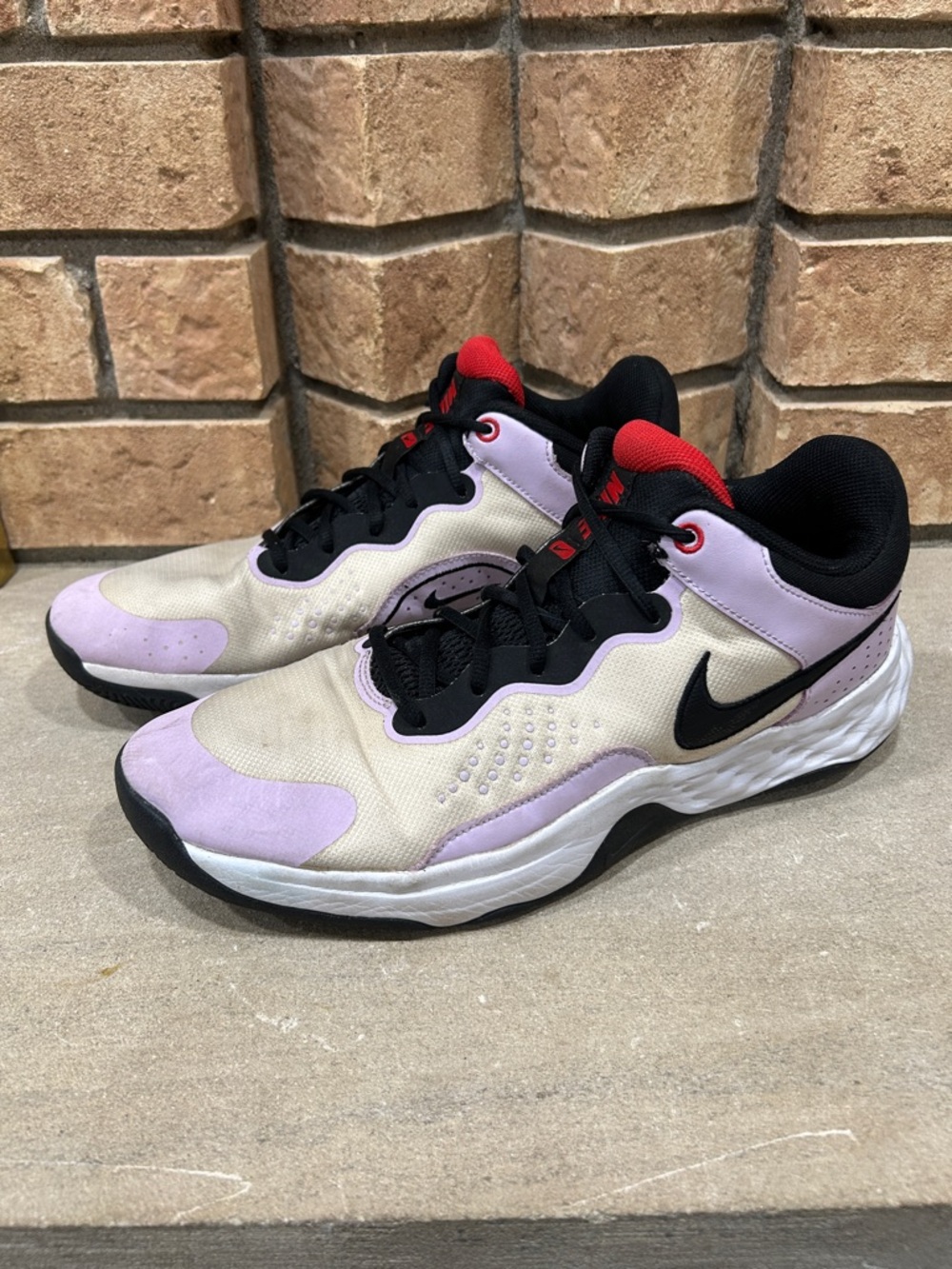 NIKE FLY.BY MID 3 PEARL WHITE-BLACK-DOLL MEN’S SIZE 12 DD9311-200